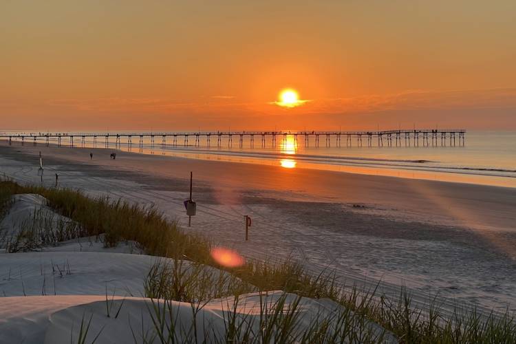sunset beach beach sunset
