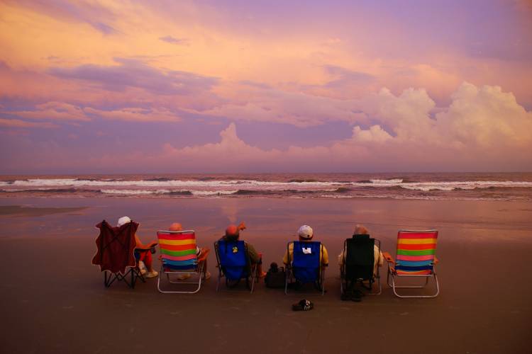 family-on-beach