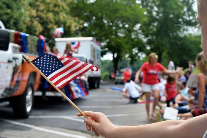 Fourth of July Festival outside Afternoon