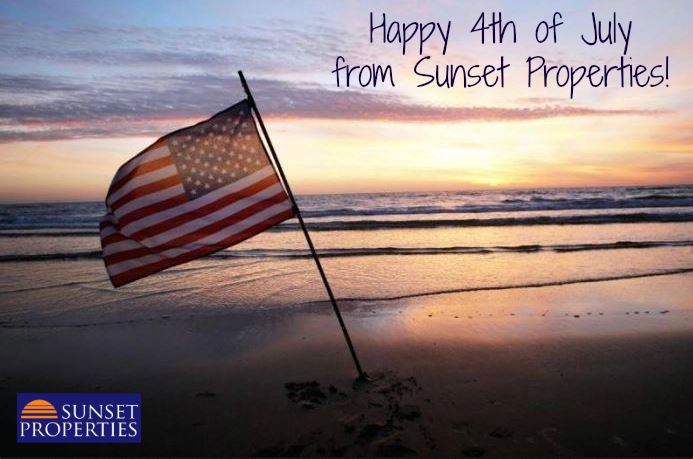 4th of July with Sunset Properties
