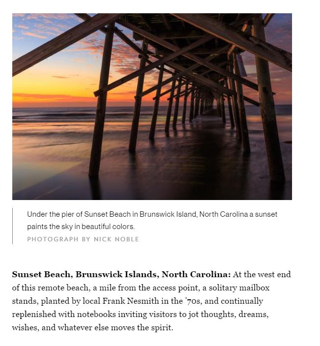 Sunset Properties Blog Sunset Beach Named One Of 21 Best Beaches